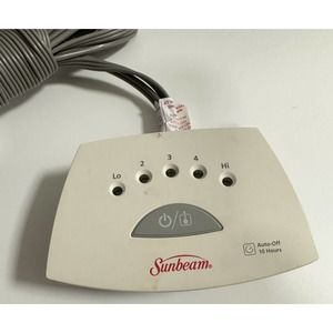 Sunbeam Tablets Accessories Sunbeam Holmes 3 Prong Electric Blanket Controller Pac595 Style Y85 Poshmark